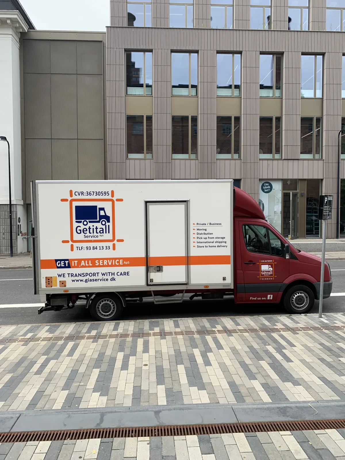 Man and Van Copenhagen — Professional, Insured & English-Speaking | GIA Service ApS